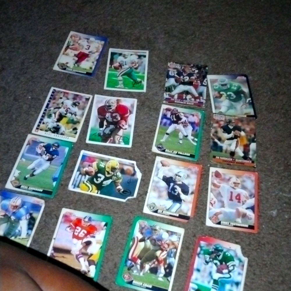 Old  fashion football cards